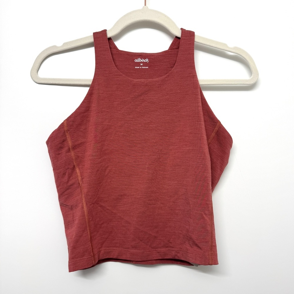 All birds eco friendly allbirds heathered rose pink red Size M tank